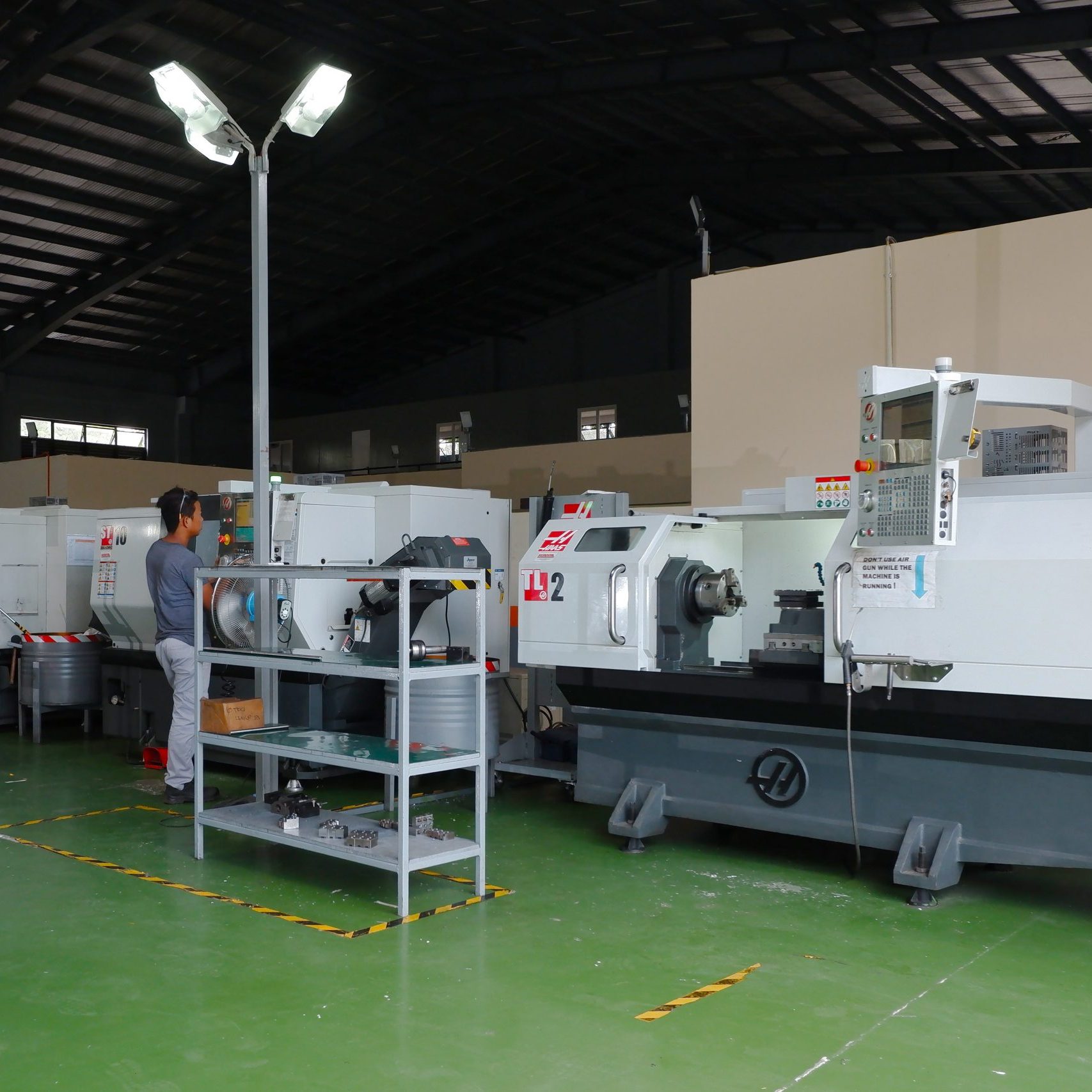 CNC Lathe Area